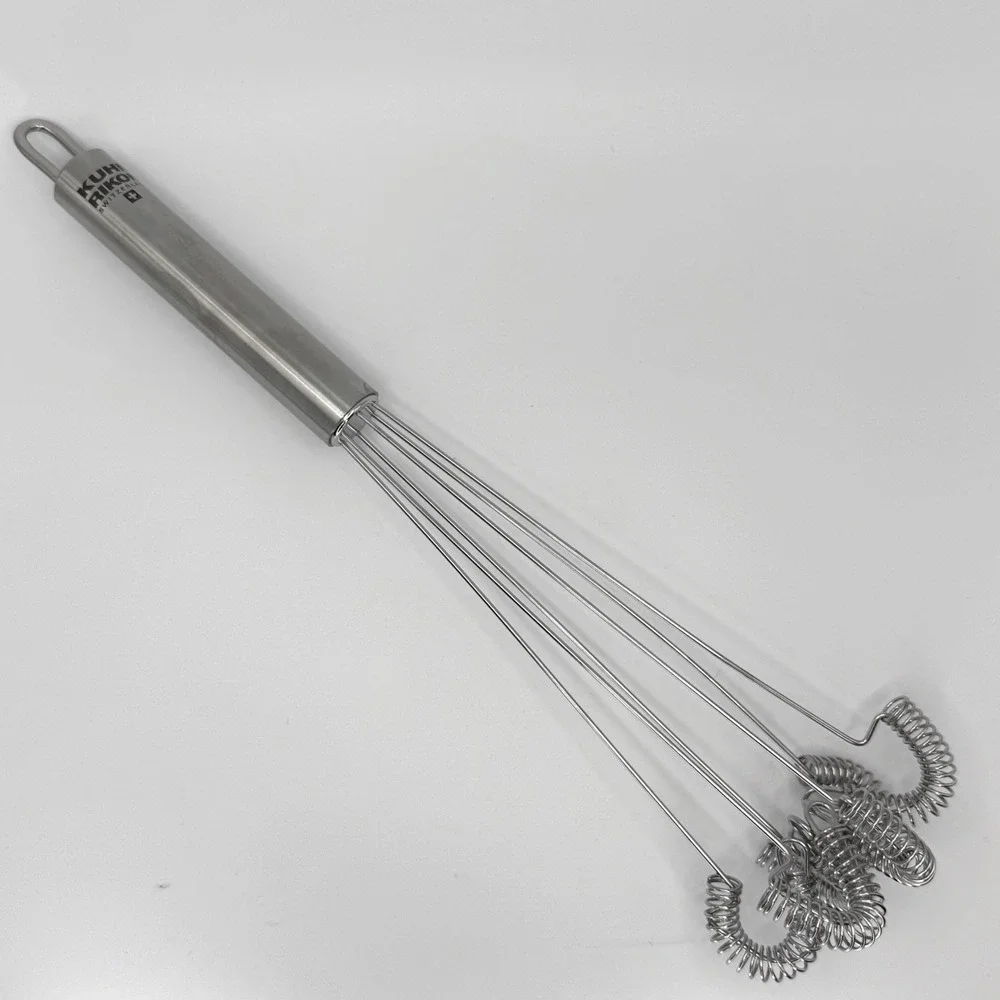 Kuhn‎ Rikon Switzerland Stainless Steel Spring Sauce Whisk 10 Inch Silver